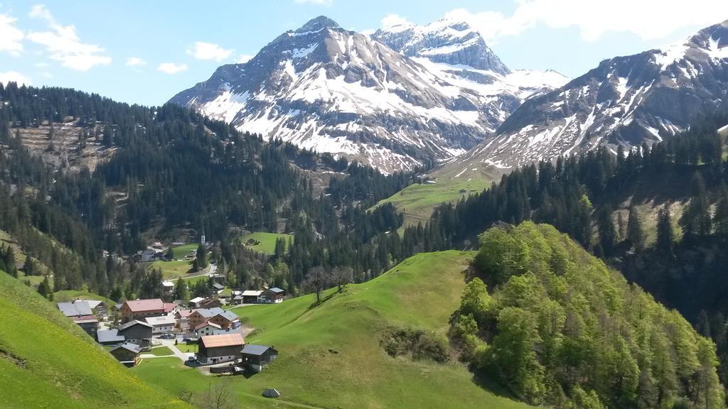 Alpin Chalet Schroecken Appartement Buitenkant foto